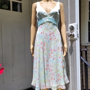 Moda International silk sleeveless dress